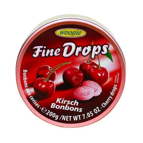 Льодяники Woogie монпасьє зі смаком вишні 200 г