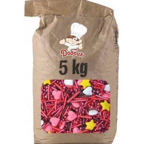Посипка 5 кг Сердечка No2 Добра