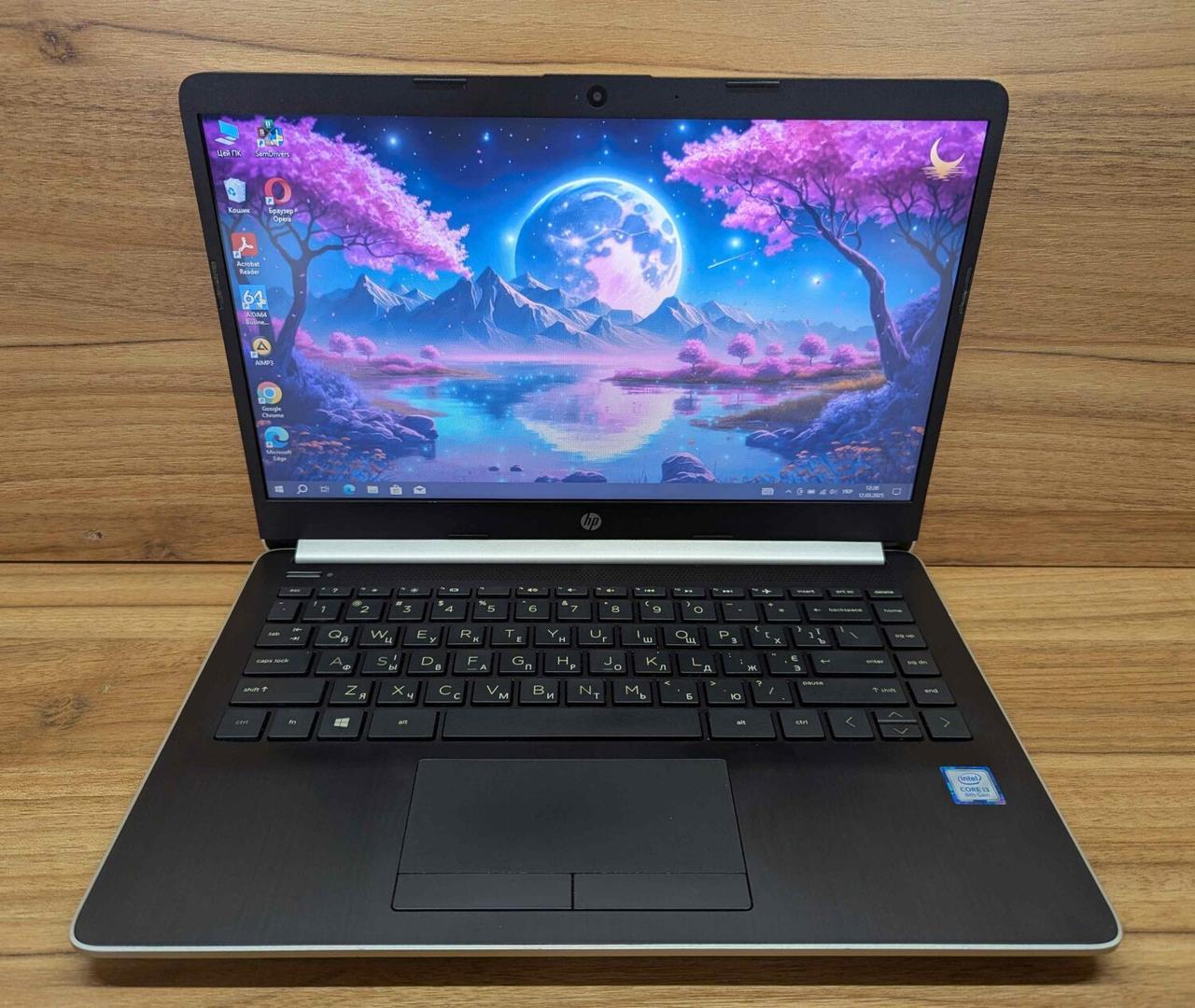 Б/в Ноутбук HP 14-cf0013dx 14" 1366x768| Core i3-8130U| 16 GB RAM| 480 GB SSD| UHD 620
