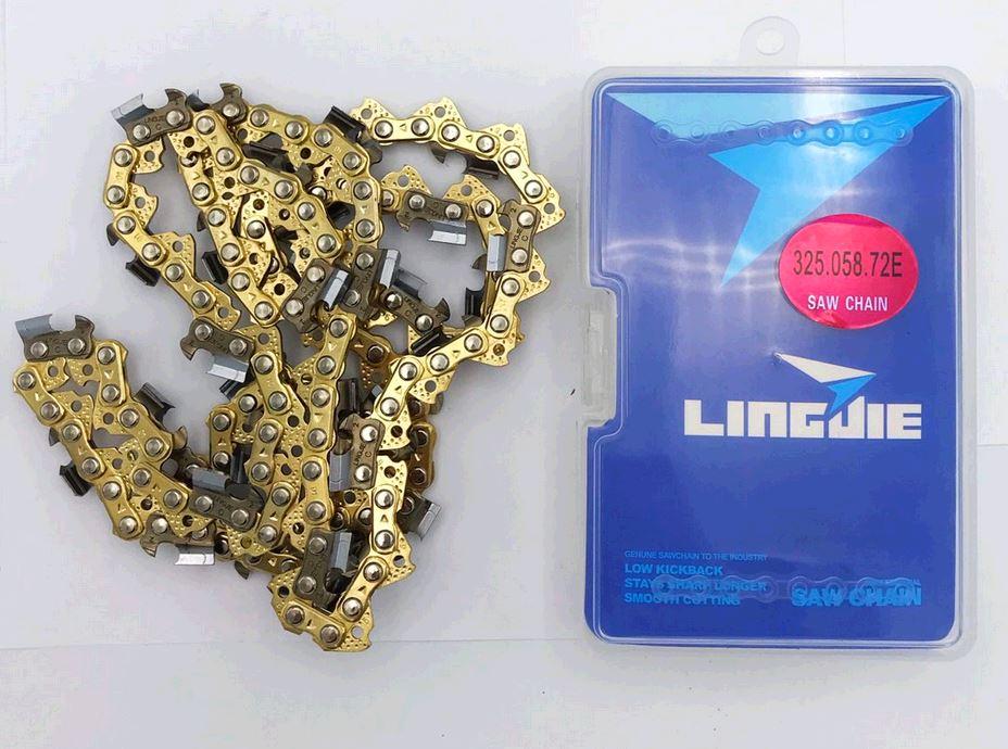 Ланцюг пильний 3/8, 1,3mm, 57зв, RS, під шину 16 (40,5см) для Partner 350-401 (золота) KOSA