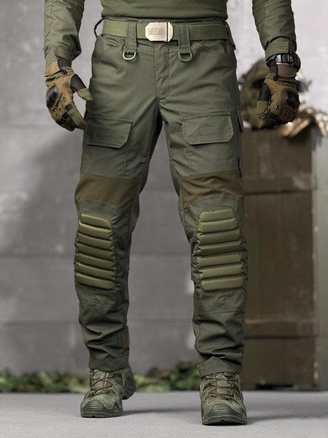 Штурмові тактичні штани TIRENES олива ВТ5063, фото 1