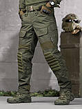 Штурмові тактичні штани TIRENES олива ВТ5063, фото 2