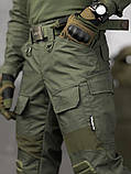 Штурмові тактичні штани TIRENES олива ВТ5063, фото 4