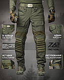 Штурмові тактичні штани TIRENES олива ВТ5063, фото 7