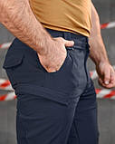 Стрейчеві тактичні штани Cambodia сині дснс НП5184, фото 4