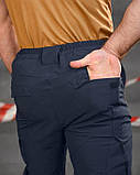 Стрейчеві тактичні штани Cambodia сині дснс НП5184, фото 5