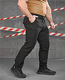 Стрейчеві тактичні штани Cambodia чорні поліція НП5183, фото 2