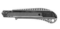 Нож металлический корпус лезвие 18мм автоматический замок Sigma 8211021