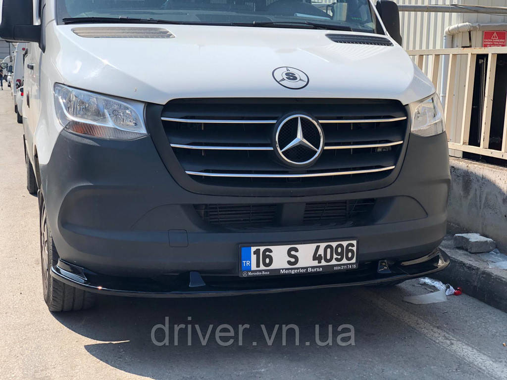 Передняя Lip накладка EuroCap (ABS) для Mercedes Sprinter W907/W910 2018- гг