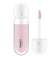 Блиск-крем для об'єму Kiko Milano Lip Volume Plumping Effect Lip Cream 01 Tutu Rose, 6,5 мл