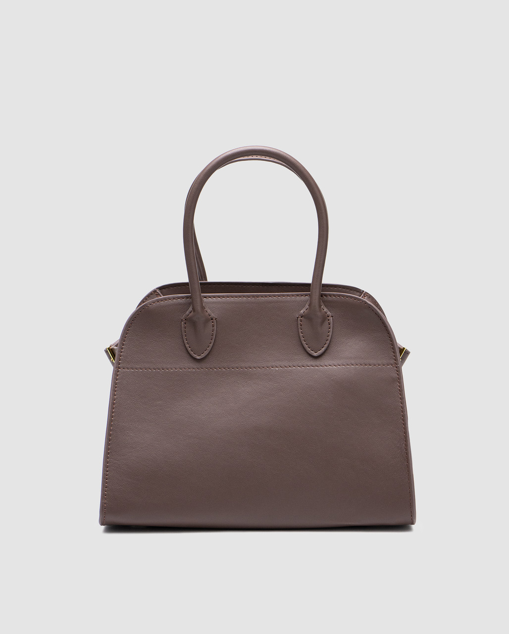 Жіноча брендова сумка The Row Soft Margaux 26 Bag in Leather Brown