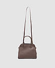 Жіноча брендова сумка The Row Soft Margaux 26 Bag in Leather Brown, фото 3