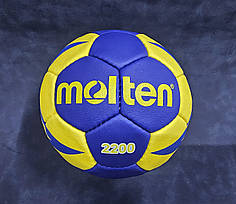 М'яч гандбольний жовто-синій №1 Molten 2200