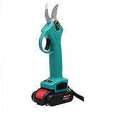 Електричний секатор Domotec 2.5 на 2 АКБ 68 V SV227, фото 2