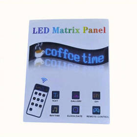 Гнучкий LED екран, кольоровий, Matrix Panel (APP, wifi, 120 см.*59,5 см.) гнучкий світлодіодний дисплей iC227