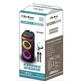 Портативна колонка Su-Kam BT 622D iC227