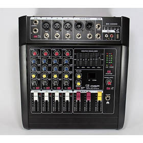 Аудіокшер Mixer BT 5200D/5300D 4ch мікшер 4 канали, мікшер з Bluetooth, мікшер з USB-входом iC227