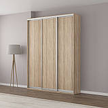 Шафа купе 3 двері 180 х 60 х 240 см N3, фото 8