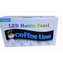 Гнучкий LED екран, кольоровий, Matrix Panel (APP, wifi, 19 см.*89 см.) гнучкий світлодіодний дисплей YU227