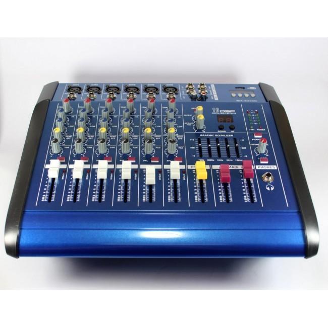 Аудіокшер Mixer BT6300D 7ch мікшер 7 каналів, мікшер з Bluetooth, мікшер з USB iC227