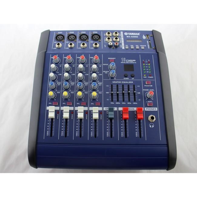 Аудіокшер Mixer BT 4200D, мікшер 4 канали, мікшер з Bluetooth iC227