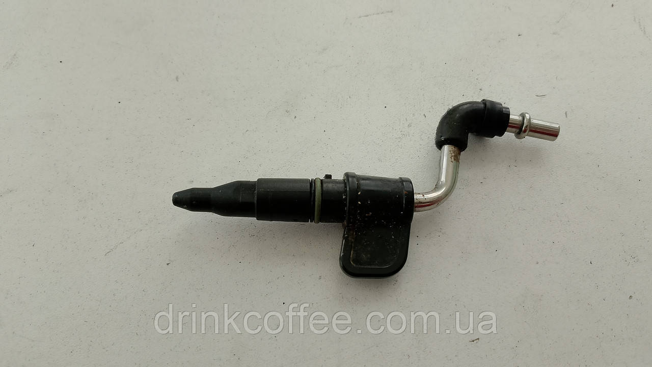 Трубка пара з капучинатором крана пар-вода для кавомашини Delonghi ECAM 22.110.В_14 б/у, фото 1