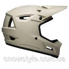 Велошолом фулфейс BMX даунхіл Bell Sanction 2 Matte Cement XL (59-61см), фото 1
