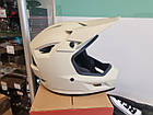 Велошолом фулфейс BMX даунхіл Bell Sanction 2 Matte Cement XL (59-61см), фото 5