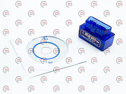 Адаптер діагностичний OBDII — BLUETOOTH ELM327 з диском