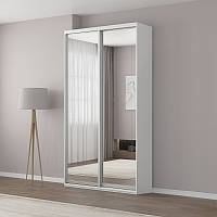 Шафа купе 2 двері 130 х 60 х 240 см N1