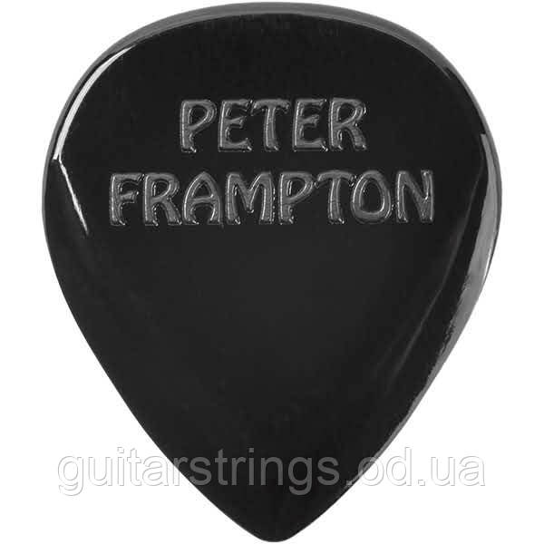 Медіатор Dunlop PF599RBK Peter Frampton Vintage Jazz Teardrop Pick Black 2.08 mm, фото 1