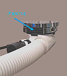 Сифон для ванни автомат Plastbrno EVS0141, фото 3