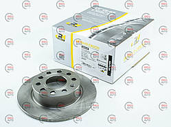 Диск гальмівний зад. VW Caddy III (04->), Skoda Octavia (03->) (255mmx10mm) (ROADHOUSE)