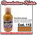 JVR Revolution Kolor, opaque raw sienna #112, 60ml, фото 2