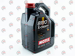 Масло Motul 5W-30 8100 X-Clean+ (5л)