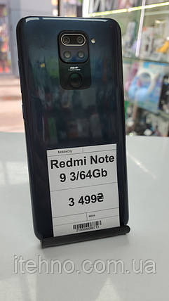 Б/в Xiaomi Redmi Note 9 3/64Gb, фото 1
