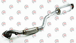 Штани Lacetti 1.8/2,0 з гофрою (BOSAL) алюмінізу. з отвору під данч.