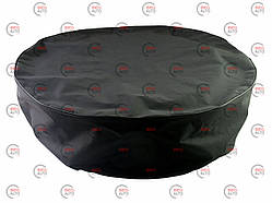 Чохол запасного колеса R 15"-16" d-68 (шкір.зам., без накатки, чорний)