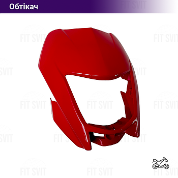 Обтікач Viper V200R червоного кольору глянсовий