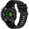 Смарт-годинник Colmi V75 Black компас тонометр, пульсоксиметр, дзвінки 650 мАг, фото 7