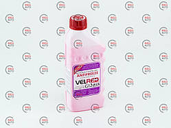 Антифриз червоний 1 л (Velvana VELRED) G12+ (концентрат -80)