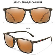 Сонцезахисні окуляри Коричневі Polarized sun glasses