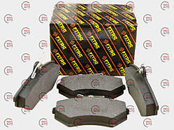 Колод.торм.пер. Geely CK/Amulet без ABS (FITSHI) FT 4307-36BG