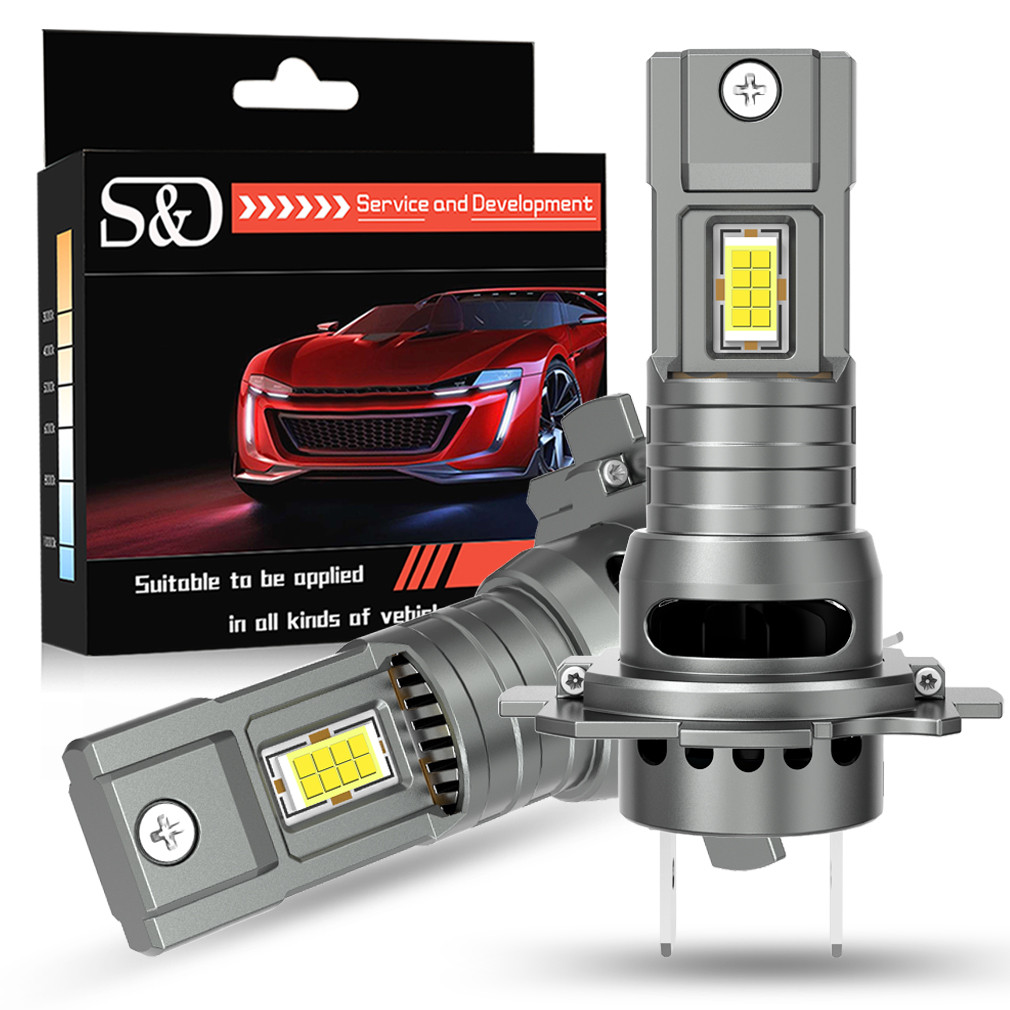 Дві світлодіодні лампи H7 LED S&D CSP Chips 12 W 6500 K