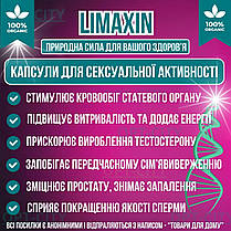 Капсули для потенції Лімаксін 20капс Limaxin для посилення сексуальної активності підвищення лібідо та ерекції, фото 2