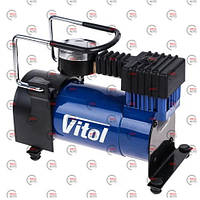 Компресор Vitol 7атм/35л/12А/1м шланг/прикур/сумка