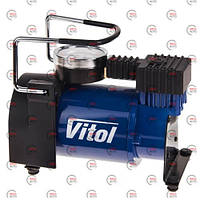 Компресор Vitol 10атм/ 37 л/14А/1м шланг/прикур/сумка
