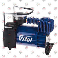 Компресор Vitol 10атм/40 л/15А/1м шланг/прикур/сумка