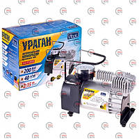 Компресор Vitol Ураган 10 атм/35 л/1,2 м шланг/прикур-клеми/сумка
