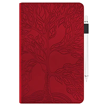 Чохол книжка Wood Book на планшет Poco Pad (12.1")/червоний, фото 6
